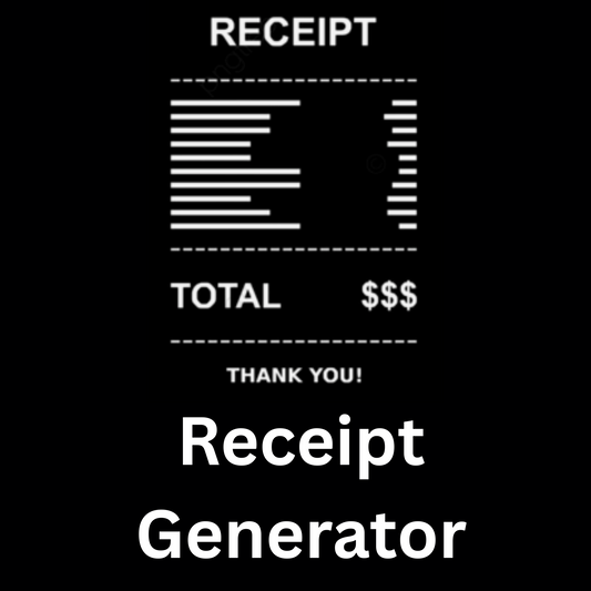 ⭐Receipt Gen ⭐